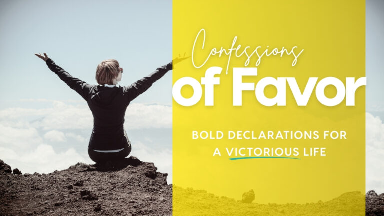 Confession Of Favor